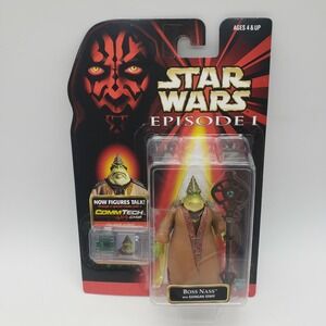 Hasbro Star Wars Episode 1- Boss Nass Action Figure with CommTech Chip Brand New